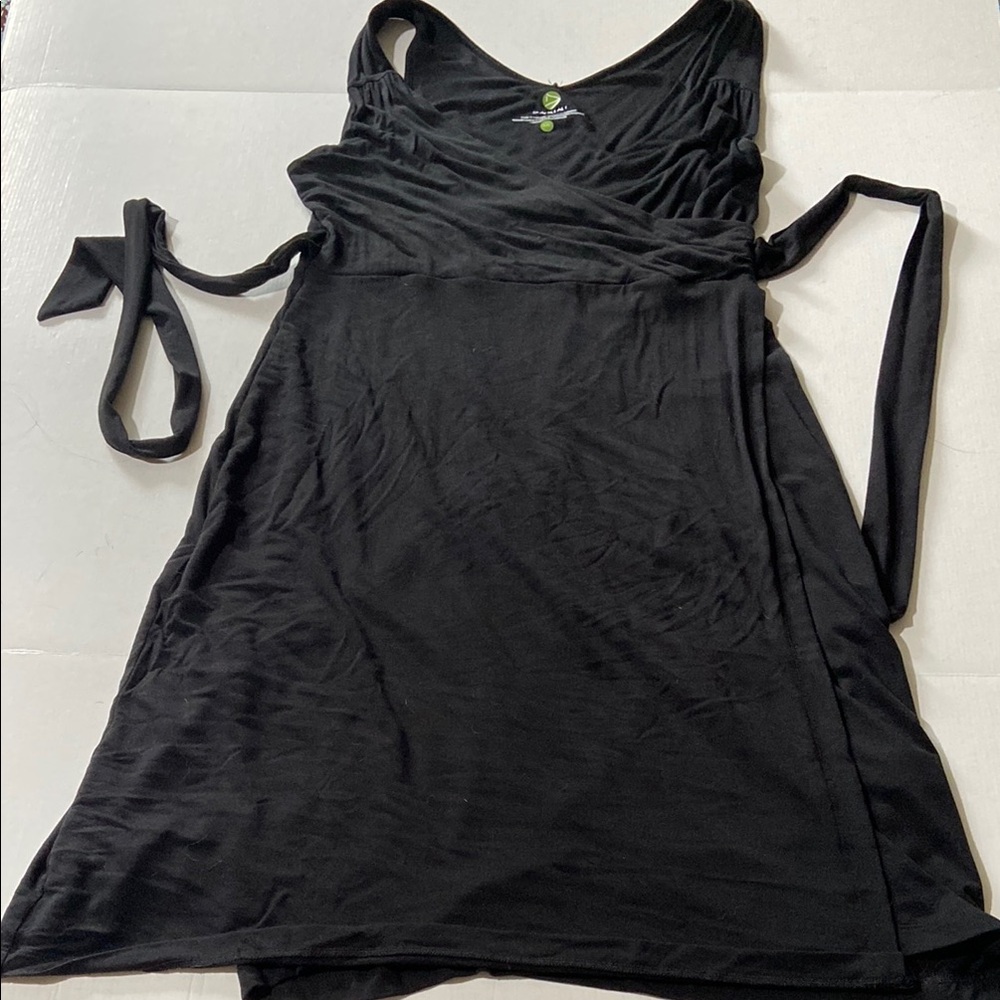 Dakini Modal and Spandex Dress with attached belt